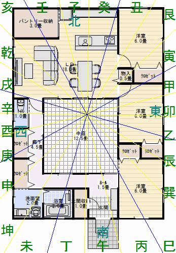 面中庭風水|【伝統風水】中庭のある家～家の中心に中庭 (パティオ)～